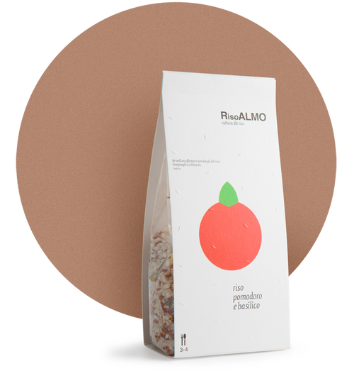 Preparato per risotto al pomodoro e basilico - 250 g