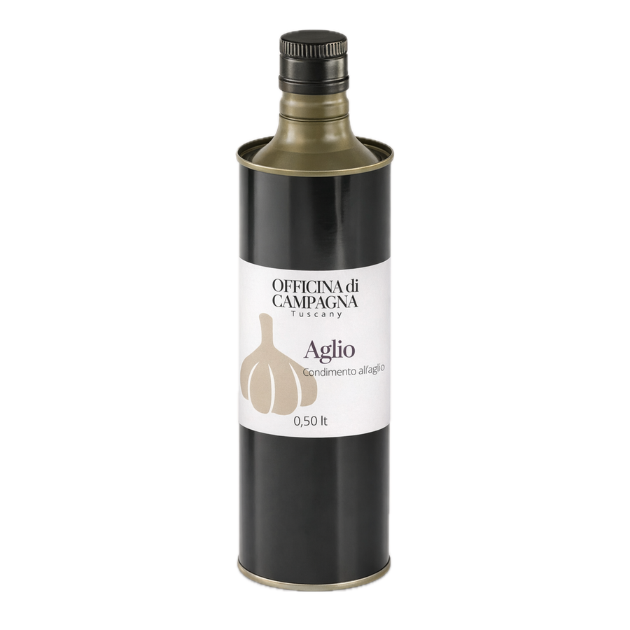 Condimento all'aglio a base di olio - 500 ml