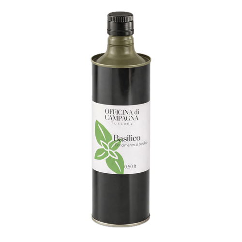 Condimento al basilico a base di olio - 500 ml