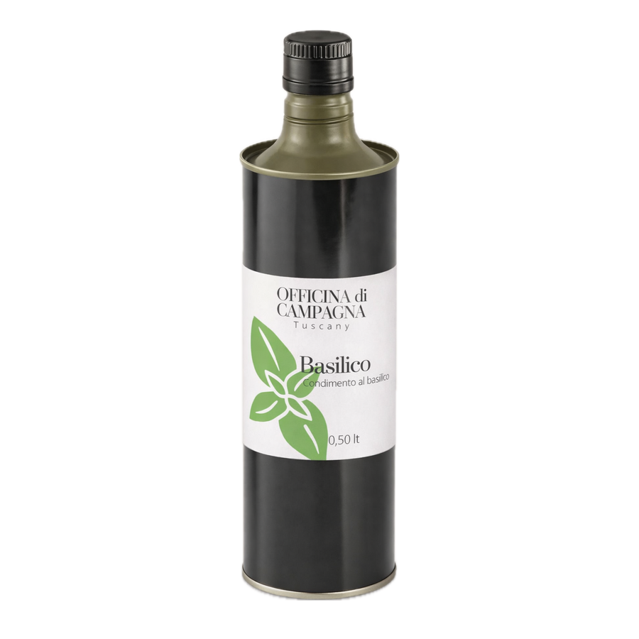 Condimento al basilico a base di olio - 500 ml