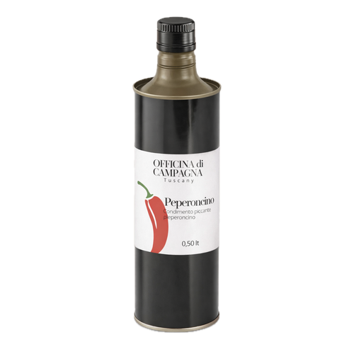 Condimento piccante al peperoncino a base di olio - 500 ml