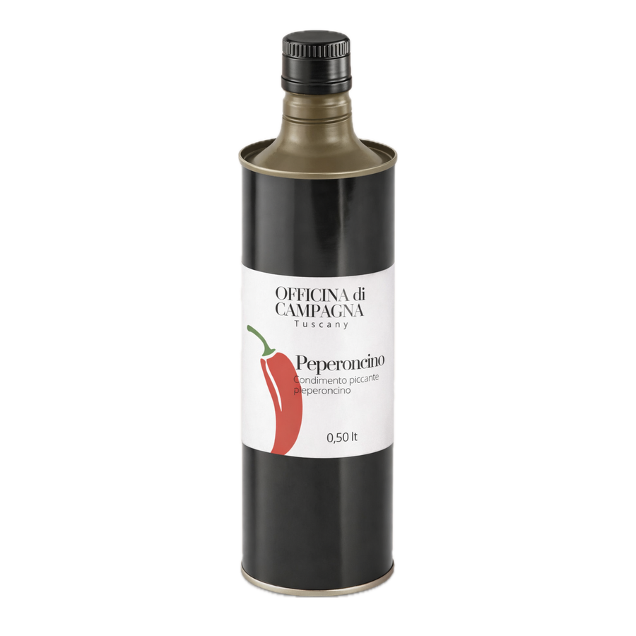Condimento piccante al peperoncino a base di olio - 500 ml