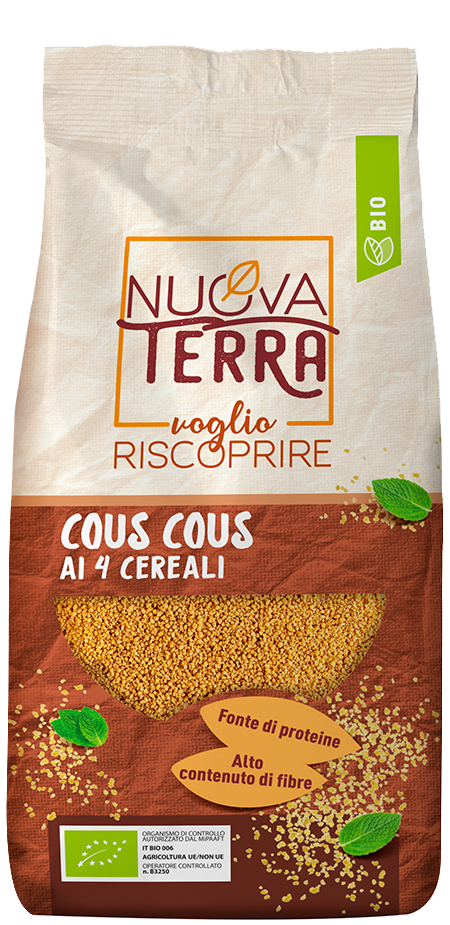 Cous cous ai 4 cereali bio - 250 g
