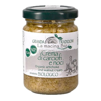 Crema di carciofi e noci bio - 130 g