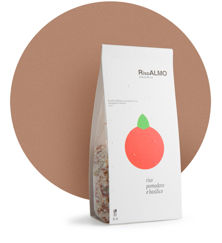 Preparato per risotto al pomodoro e basilico - 250 g