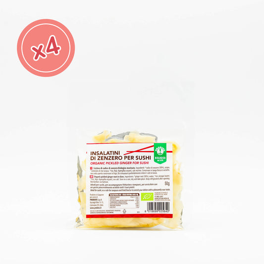 Zenzero per sushi - 50grx4