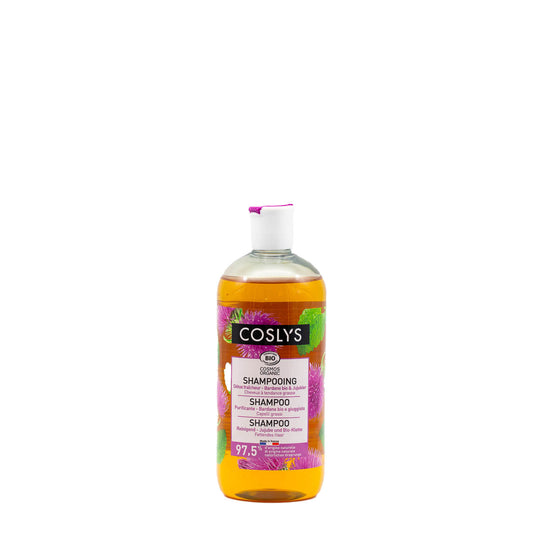Shampoo per capelli grassi con cedro e menta piperita bio - 500ml