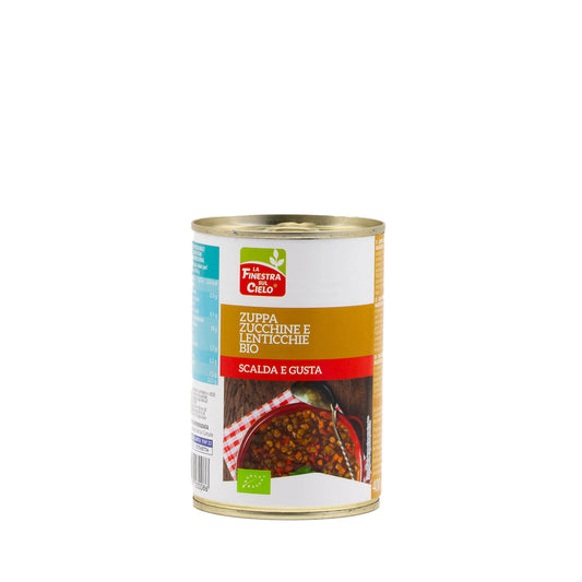 Zuppa pronta di lenticchie e verdure - 400gr