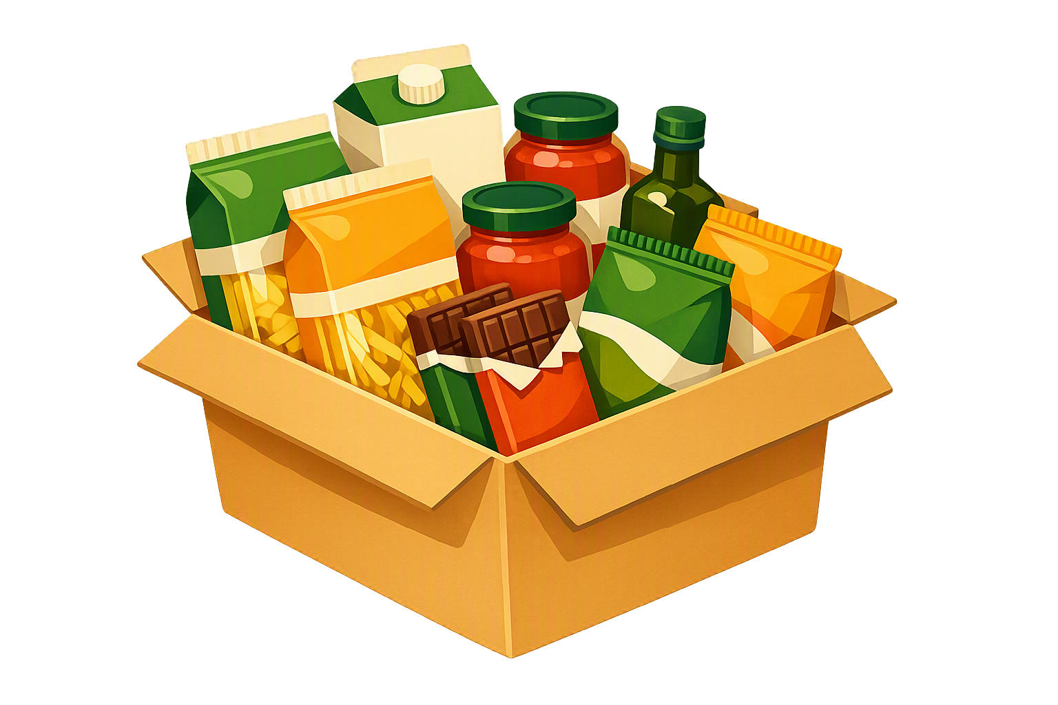 Box di prodotti bestbefore